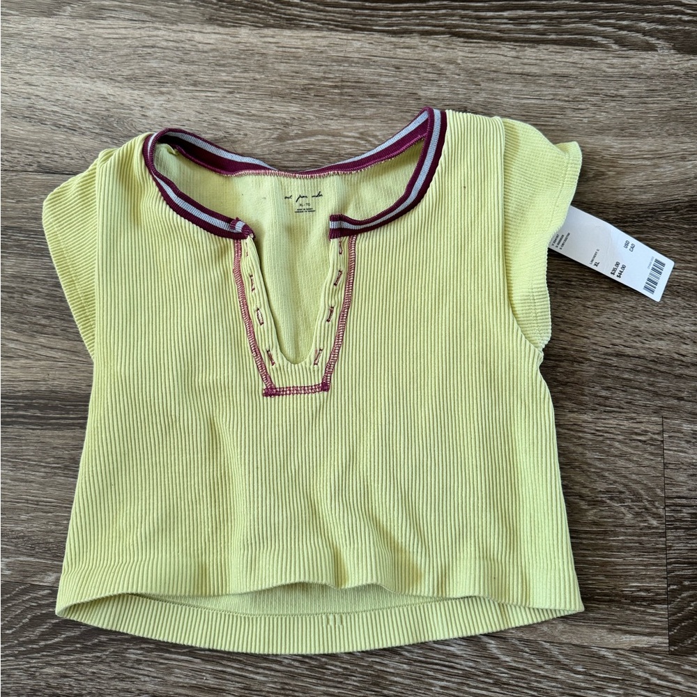 I am selling a green urban top!